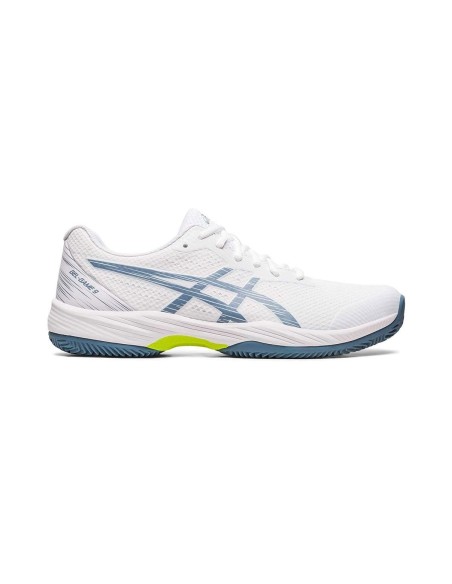 Asics Gel-Game 9 Argilla Bianco Calce 1041a358 101 |Padel offers