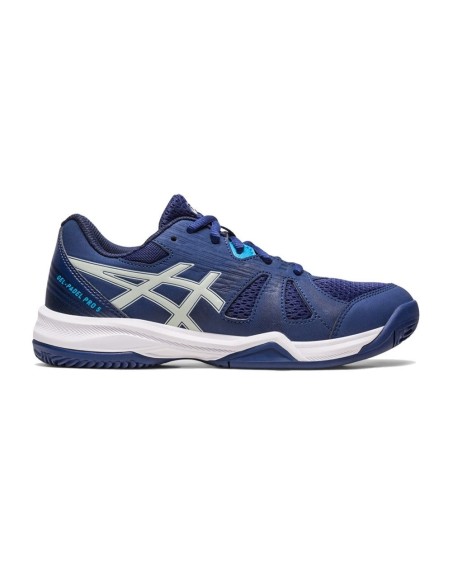Asics Gel Padel Pro 5 Gs Júnior Azul Branco | Ofertas de padel