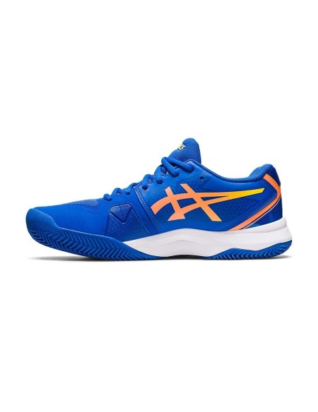 Asics Gel-Challenger 13 Clay Azul Naranja | Ofertas de pádel