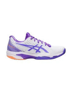 Asics Solution Speed Ff 2 Blanco Morado Mujer 1042A136-104 | Ofertas de pádel 2