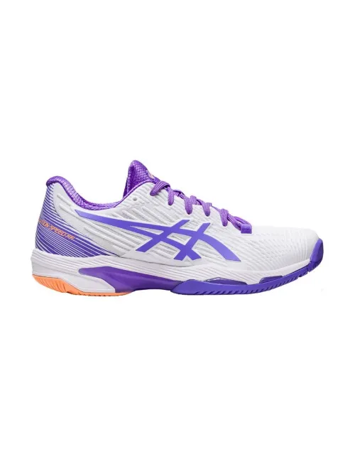 Asics Solution Speed Ff 2 Blanco Morado Mujer 1042a136-104 | Ofertas de padel