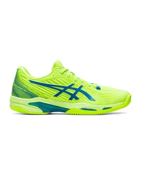 Asics Solution Speed Ff 2 Clay Lima Mujer 1042A134-300 | Ofertas de pádel
