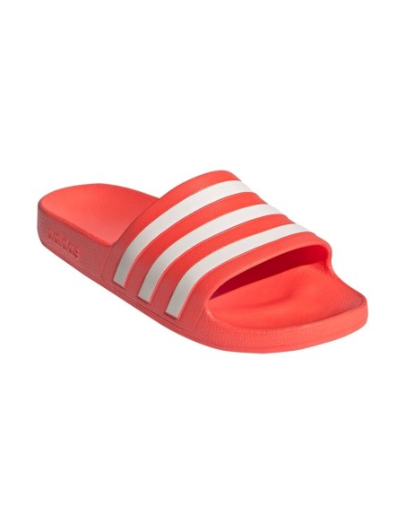 Chanclas Adidas Adilette Aqua Rojo Blanco Unisex Gz5235 | Ofertas de pádel