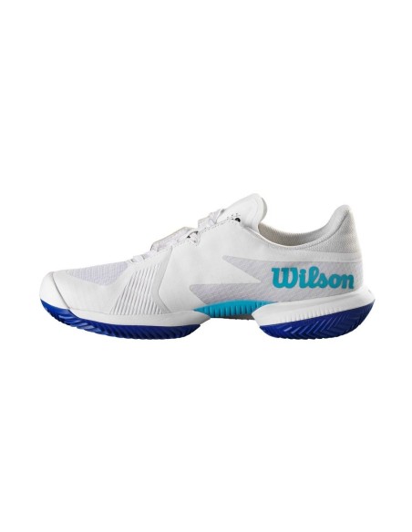 Wilson Kaos Swift 1.5 Clay Blanco Azul Wrs331060 | Ofertas de padel