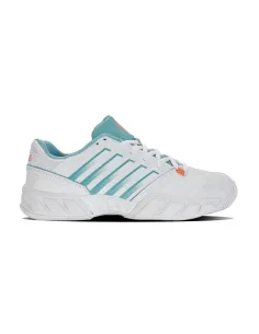 Kswiss Bigshotight 4 Blanco Azul Mujer | Ofertas de pádel