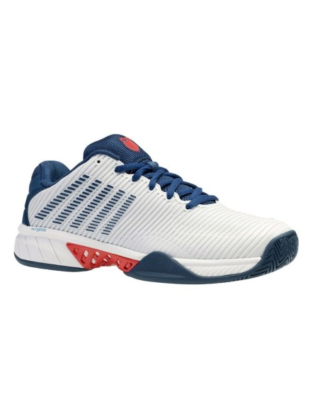 Kswiss Hypercourt Express 2 Branco Azul Marinho | Ofertas de padel