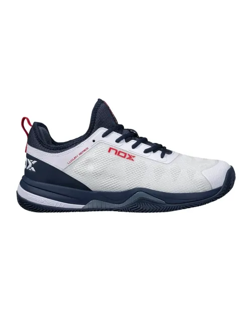 Nox Lux Nerbo White Navy Caluxnerwhna | Ofertas de padel