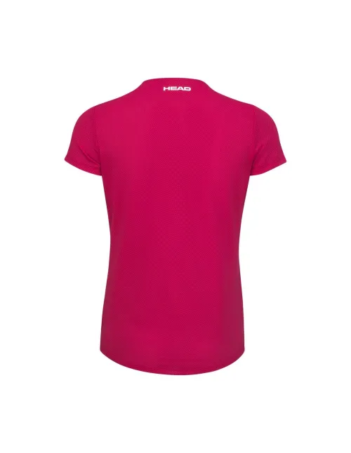 Head T-shirt Tie-Break Donna Rosa Bianco | Ofertas de padel