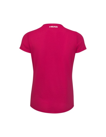 Head T-shirt Tie-Break Rosa Branco para mulher | Ofertas de padel