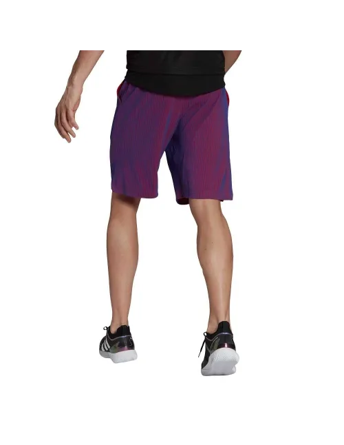 Pantalon Corto Adidas Tennis Primeblue Next Level Morado | Ofertas de pádel