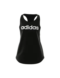 Camiseta Adidas Tirantes Essentials Logo Negro Mujer | Ofertas de pádel 2
