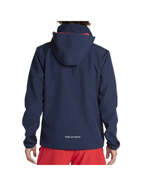 Chaqueta Nox Pro Azul Rojo | Ofertas de pádel