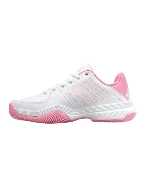 Kswiss Court Express Hb Blanco Rosa Mujer | Ofertas de pádel