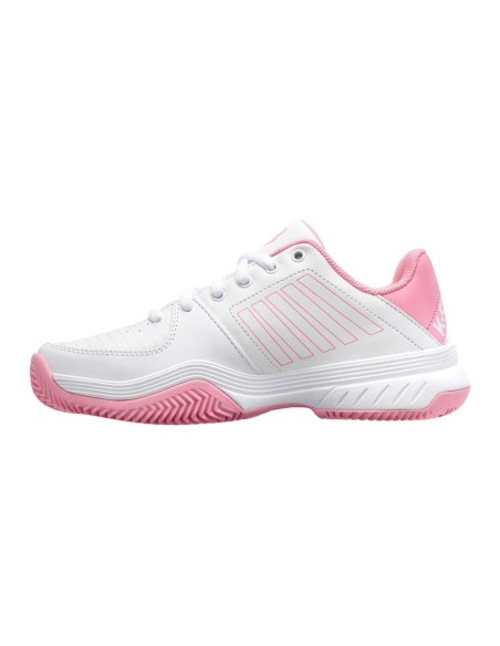 Kswiss Court Express Hb Blanco Rosa Mujer | Ofertas de pádel