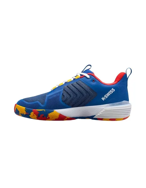 Kswiss Ultrashot 3 All Court Blu Rosso |Padel offers