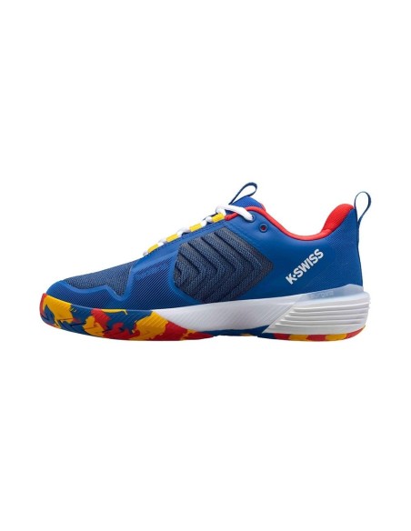 Kswiss Ultrashot 3 All Court Blu Rosso |Padel offers