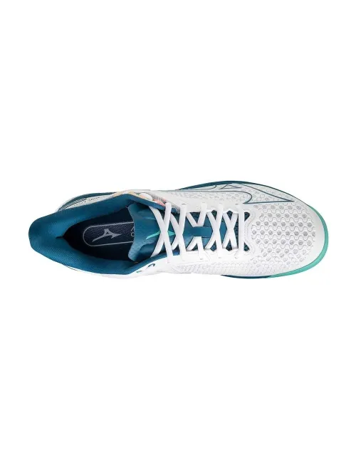 Mizuno Wave Exceed Tour 5 Clay Court Bianco Blu |Padel offers