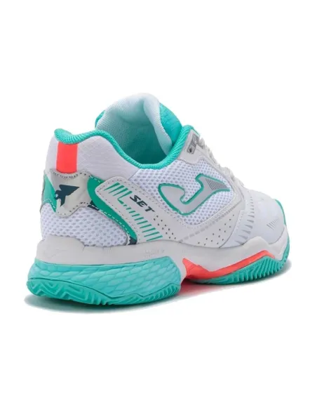 Joma Set 21 Clay Branco Verde Feminino | Ofertas de padel