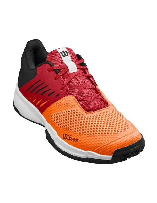 Zapatillas Wilson Kaos Devo 2 Naranja Rojo Wrs328820 | Ofertas de padel
