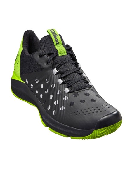 Wilson Hurakn Negro Verde Wrs328540 | Ofertas de pádel Wilson Hurakn Negro Verde Wrs328540 | Ofertas de pádel