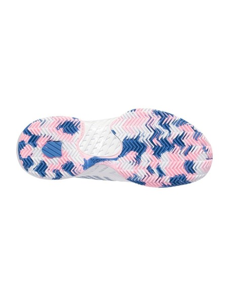Kswiss Hypercourt Supreme Hb Feminino Branco Azul | Ofertas de padel