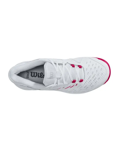 Wilson Kaos Comp 3 White Pink Women's | Ofertas de padel