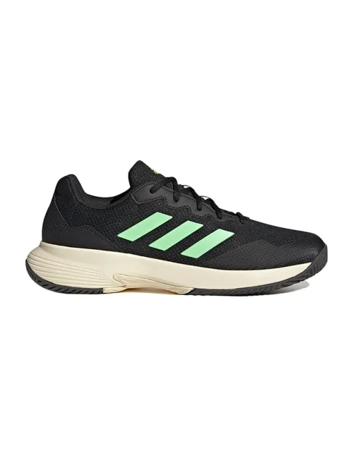 Adidas Gamecourt 2 Negro Verde | Ofertas de pádel