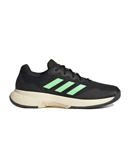 Adidas Gamecourt 2 Negro Verde | Ofertas de pádel