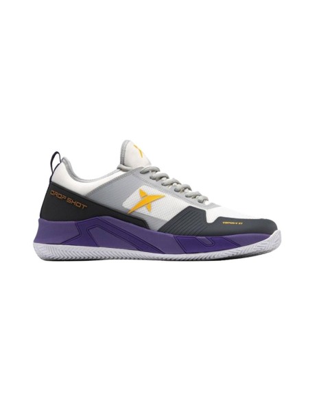 Drop Shot Virtuo-V Xt Gris Morado | Ofertas de pádel