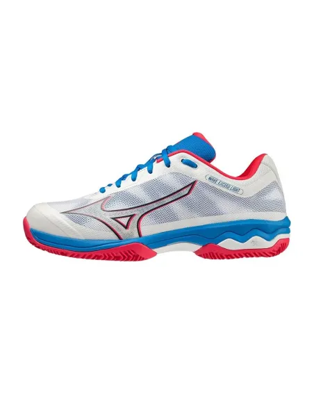 Mizuno Light Wave Exceed Padel Bianco Rosso |Padel offers