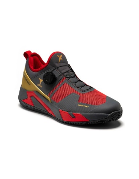 Drop Shot Naos R 2xt Preto Vermelho | Ofertas de padel