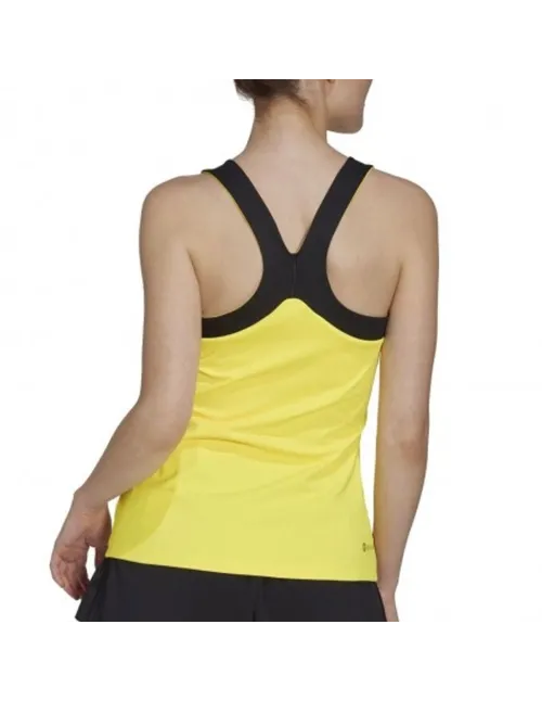 Camiseta De Tirantes Adidas Beam Amarillo Mujer | Ofertas de pádel