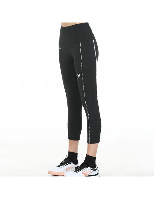 Bullpadel Legging Emana Preto para mulher | Ofertas de padel