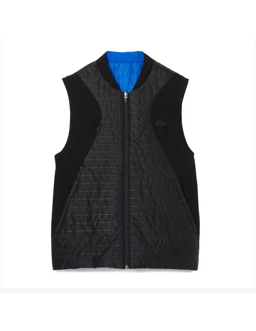 Lacoste Gilet Blu Nero | Ofertas de padel