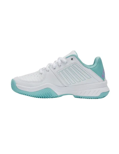 Kswiss Court Express Hb Blanco Azul Mujer | Ofertas de pádel