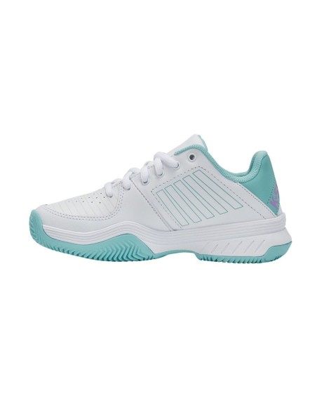 Kswiss Court Express Hb Blanco Azul Mujer | Ofertas de pádel