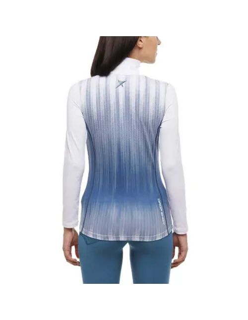 Chaqueta Drop Shot Isora Azul Blanco Mujer | Ofertas de pádel