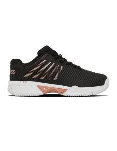 Kswiss Hypercourt Express 2 Hb Negro Rosa Mujer | Ofertas de pádel