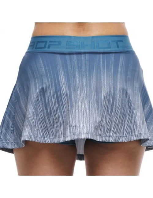Skirt Drop Shot Isora Blue White Women's | Ofertas de padel