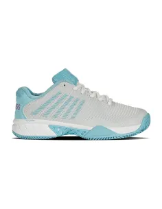 Kswiss Hypercourt Express 2 Hb Mujer Blanco Azul | Ofertas de pádel