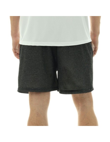 Pantalón Corto Bullpadel Abato Negro | Ofertas de pádel