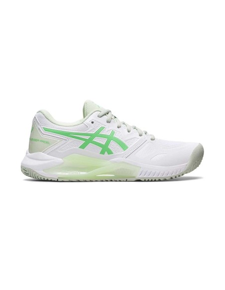 Asics Gel-Challenger 13 Padel White Green Women's Padel | Ofertas de padel