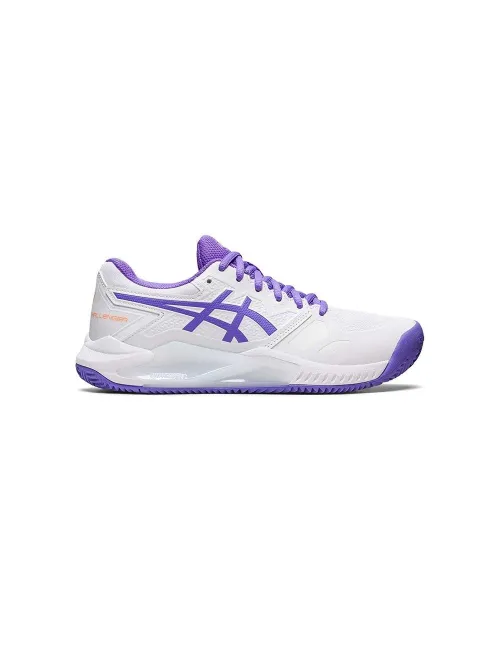 Asics Gel-Challenger 13 Clay Blanco Y Morado Mujer 1042a165-104