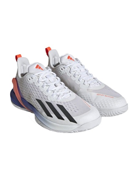 Adidas Adizero Cybersonic Blanco Azul Gy9634 | Ofertas de pádel
