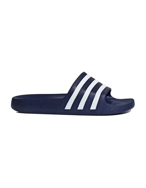 Chanclas Adidas Adilette Aqua Azul Marino Blanco Unisex | Ofertas de pádel