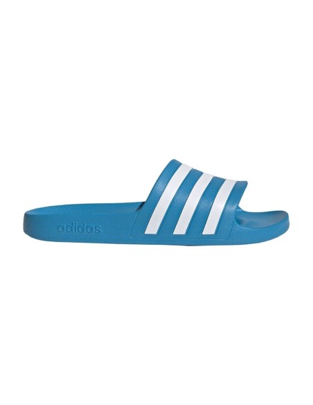 Flip Flops Adidas Adilette Aqua Blue Blue White Unisex | Ofertas de padel