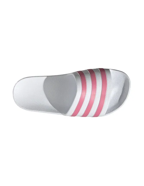 Chanclas Adidas Adilette Aqua Blanco Rosa Mujer Gz5237 | Ofertas de pádel