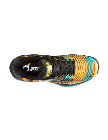 Joma T.point Men 2251 Naranja Negro | Ofertas de padel