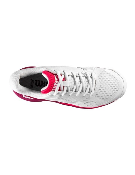 Wilson Rush Pro Ace Wrs330380 D Menina Branco E Magenta | Ofertas de padel