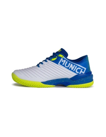 Munich Padx 32 Padel Lime Blue 4034032 | Ofertas de padel